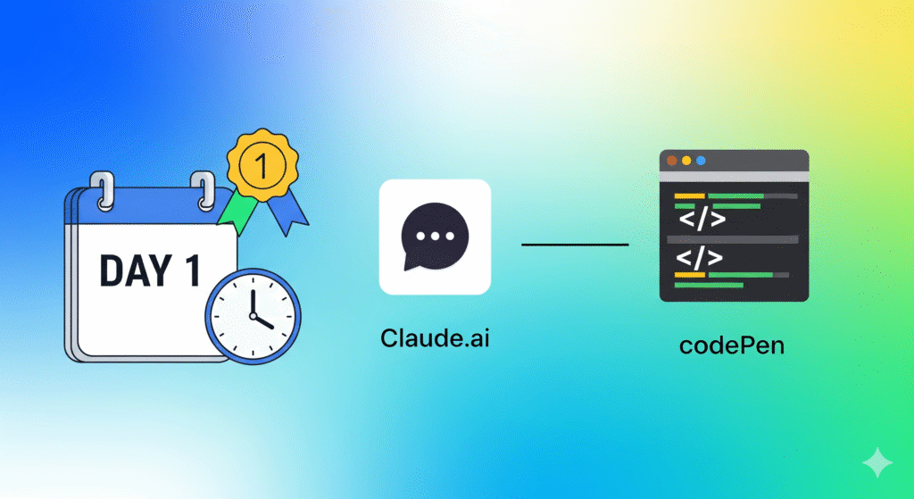 claudeai & codepen daily coding challenge