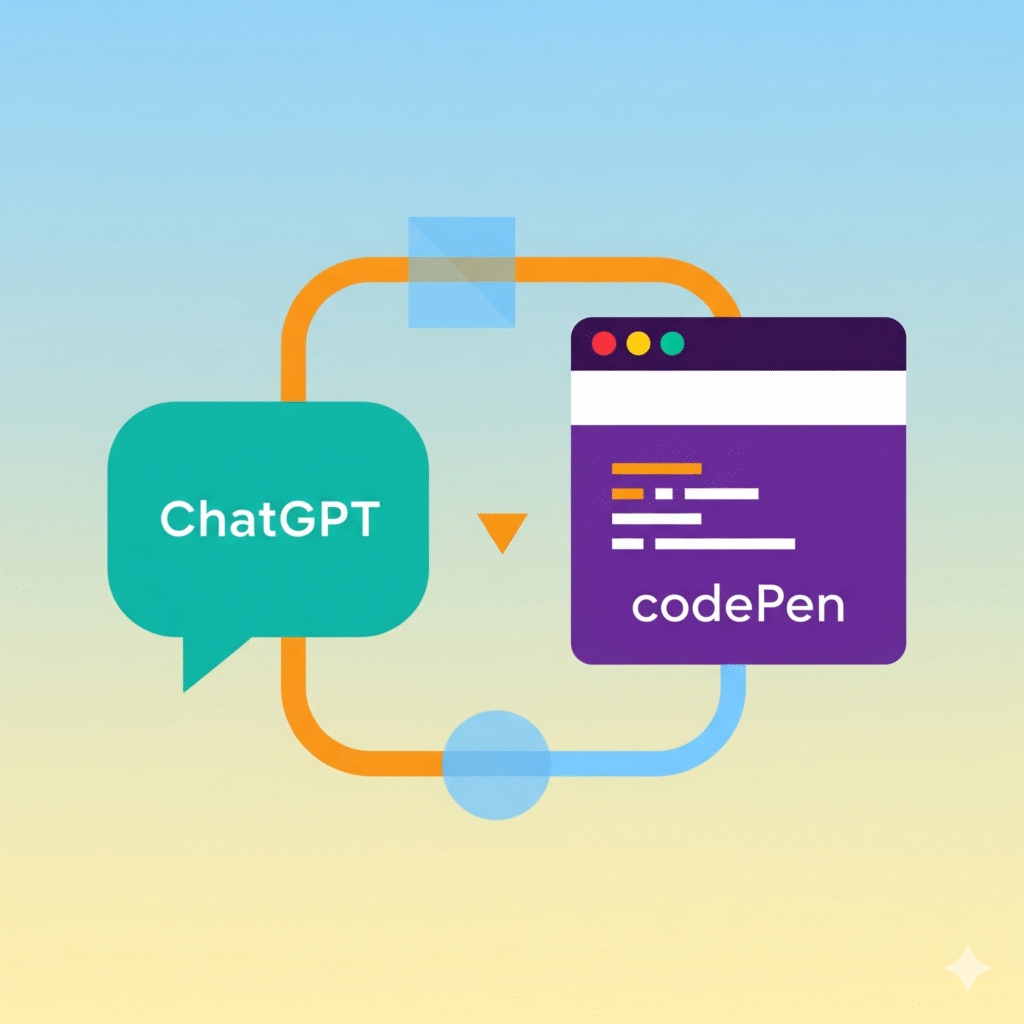 chatgpt & codepen