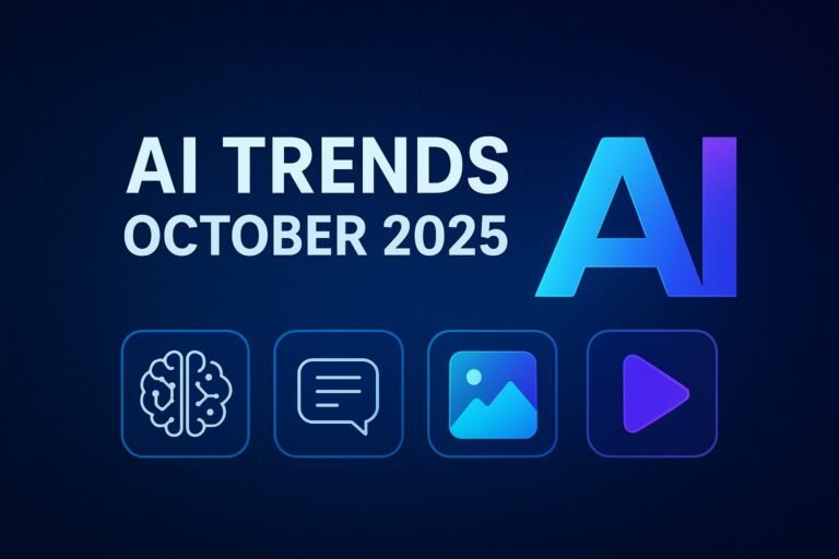 Top AI Developments for October 2025: Breakthroughs, Launches & Emerging Trends You Must Know | Aiuptodate. online